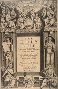 The King James Version of the Bible kapağı