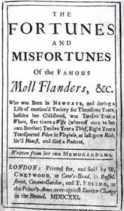 The Fortunes and Misfortunes of the Famous Moll Flanders kapağı