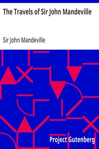 The Travels of Sir John Mandeville kapağı